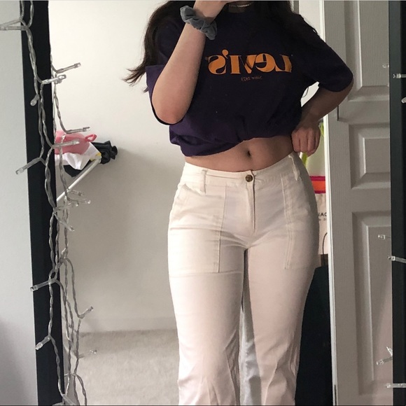 Tommy Hilfiger white high rise pants - Picture 5 of 5